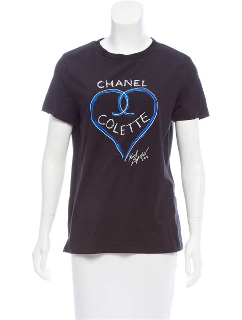 chanel colette t shirt buy|chanel blouses and tops.